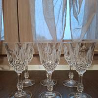 Calici da vino in cristallo