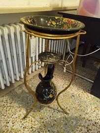 Set da lavabo vintage in ceramica