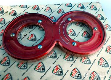 Fondello coperchio terminale scarico Ducati Diavel