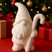 🎄 Gnomo Natalizio in Resina – Fatto a Mano 