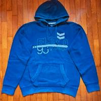 Felpa con cappuccio Blu Uomo Tg. L