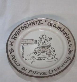 Piatto del buon ricordo gambrinus