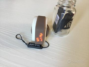 Orologio Led Original TOO LATE marrone misura M