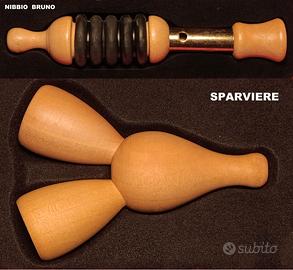 Ornitologia - Richiami in legno, gomma e metallo