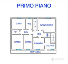 Casa indipendente bifamiliare