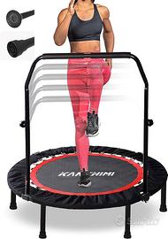TAPPETO ELASTICO E ALTRI ATTREZZI DA PALESTRA 