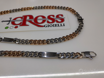 Collana e bracciale CROSS