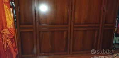 armadio noce massiccio 