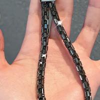 bracciale per cellulare nuovo nero diamant