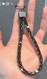 bracciale per cellulare nuovo nero diamant