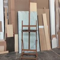 Cavalletto professionale pittore