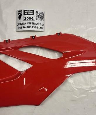 CARENA INFERIORE SX ROSSA DUCATI PANIGALE V2 202