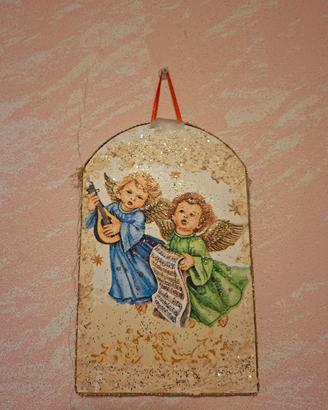 Quadro Decorativo Sospeso con Angioletti