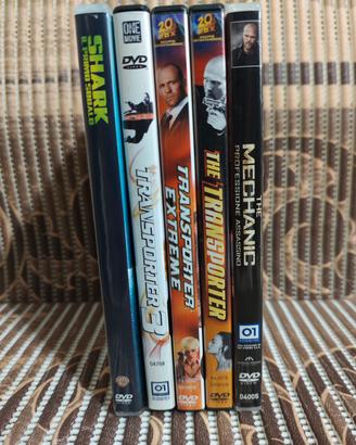 DVD Jason Statham squalo Transporter mechanic