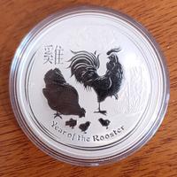 Moneta argento 1 oz 9999, Australia,Lunar II 2017.