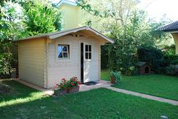 CASETTA IN LEGNO DA GIARDINO mt.3x2