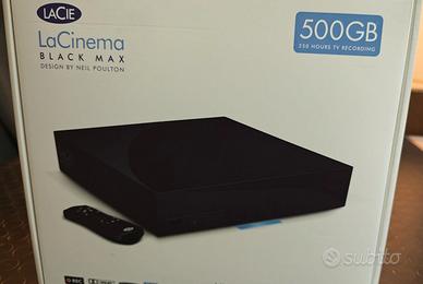 LACIE LACINEMA BLACK MAX 500 Gb