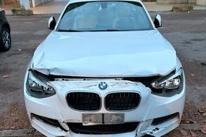 BMW serie 1 2013 incidentata