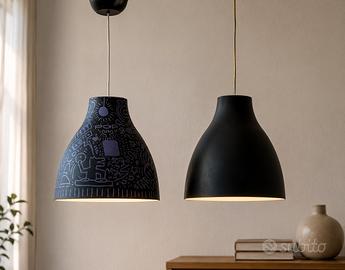 Coppia di lampade a sospensione Ikea