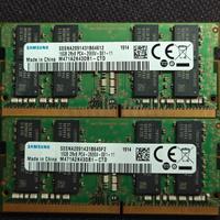 32Gb (2x16Gb) Samsung DDR4 Sodimm 2666Mhz