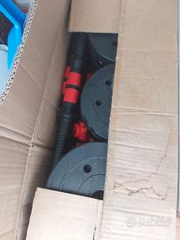 Pesi  con bilanciere o manubri