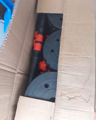 Pesi  con bilanciere o manubri