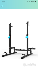 Squat Rack Multifunzione Supporto Bilanciere