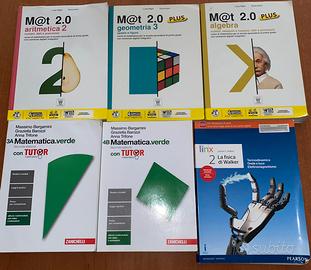 SET LIBRI MATEMATICA COMPLETO A 29€