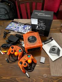 Gamecube arancione cristallo e 85 giochi