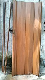 Porta a soffietto PVC completa