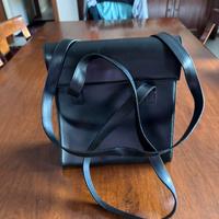 Borsa in pelle nera