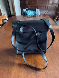 Borsa in pelle nera