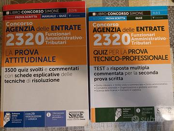 Libri concorso agenzia entrate