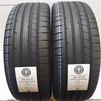 2 GOMME 235 55 18 DUNLOP A54190