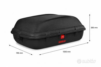 Baule Auto da Tetto 270L 55kg Box Portatutto