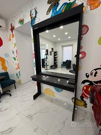 Specchiera per Salone Parrucchieri