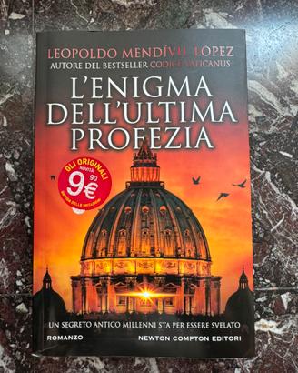 L’enigma dell’ultima profezia Leopoldo Lopez libro