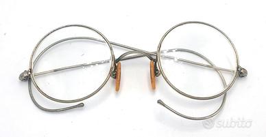 OCCHIALI DA VISTA IN ARGENTO - VINTAGE -