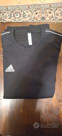 Felpa girocollo Adidas nera taglia L