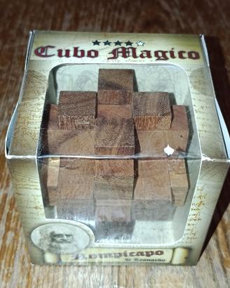 GIOCO ROMPICAPO IN LEGNO CUBO MAGICO