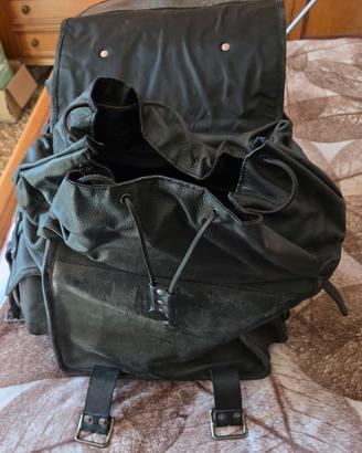 borse moto in cuoio
