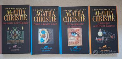 Lotto 4 libri "I Grandi Gialli di Agatha Christie"
