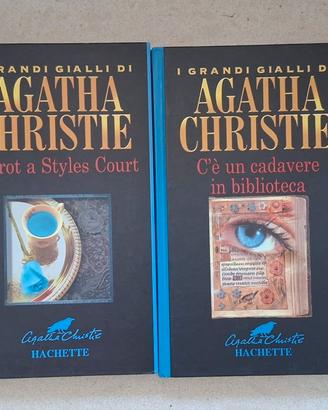Lotto 4 libri "I Grandi Gialli di Agatha Christie"