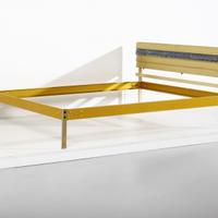 LETTO IN OTTONE vintage '70