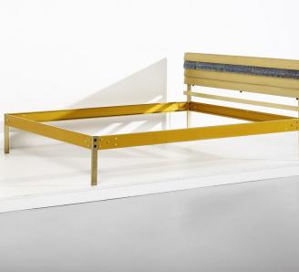 LETTO IN OTTONE vintage '70