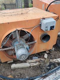 2 generatori di aria calda per serre