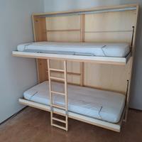 Letto a castello richiudibile