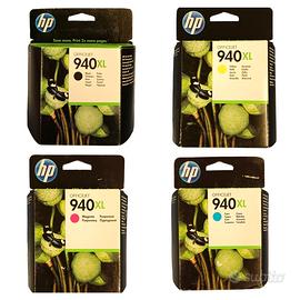 Kit hp 940xl originale nuovo C2N93AE BK/Y/M/C