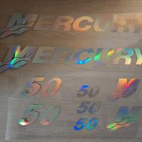 Adesivi Fuoribordo Motore Marino Mercury 
