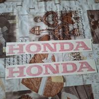 ADESIVI STICKERS  SCRITTE HONDA 
